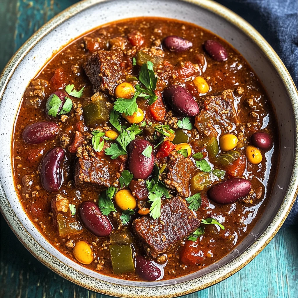 Short Rib and Chorizo Chili Recipe