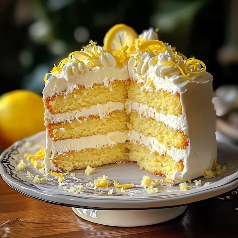 Top 1 Italian Lemon Cream Cake : Irresistible and Luscious