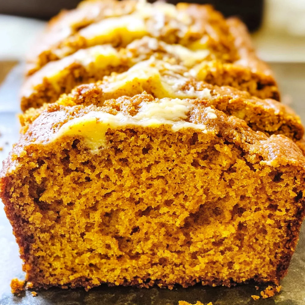 Vanilla Pudding Pumpkin Bread