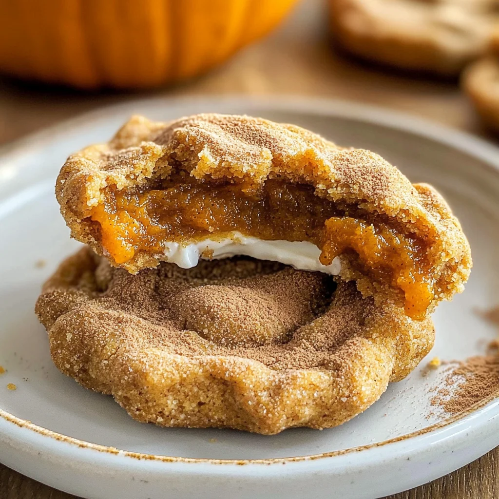 Vegan Pumpkin Pie Cookies