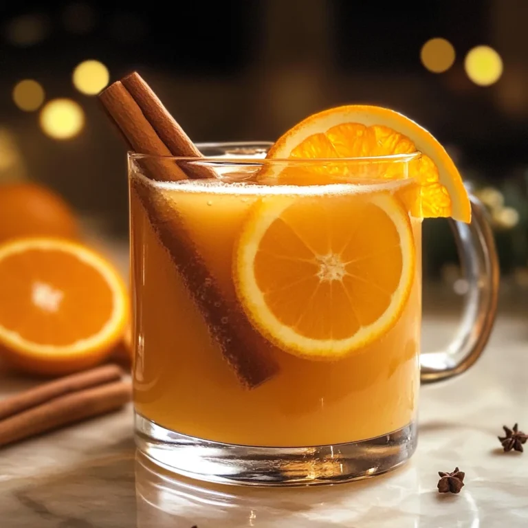 Warm Cinnamon Orange Delight Mocktail Recipe