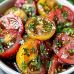Zesty Marinated Tomatoes