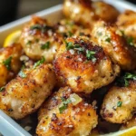 Air Fryer Lemon Chicken Bites