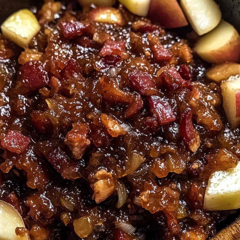 Apple Whiskey Turkey Bacon Jam