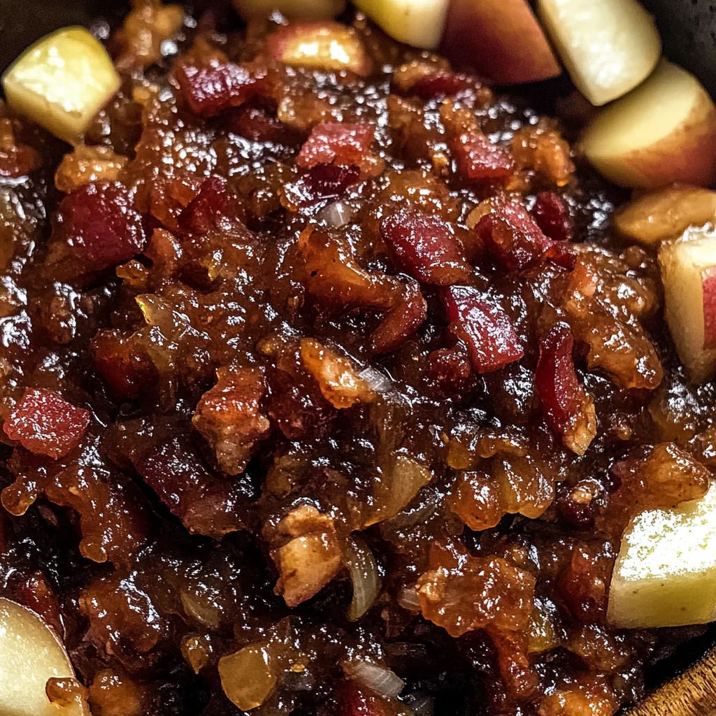 Apple Whiskey Turkey Bacon Jam