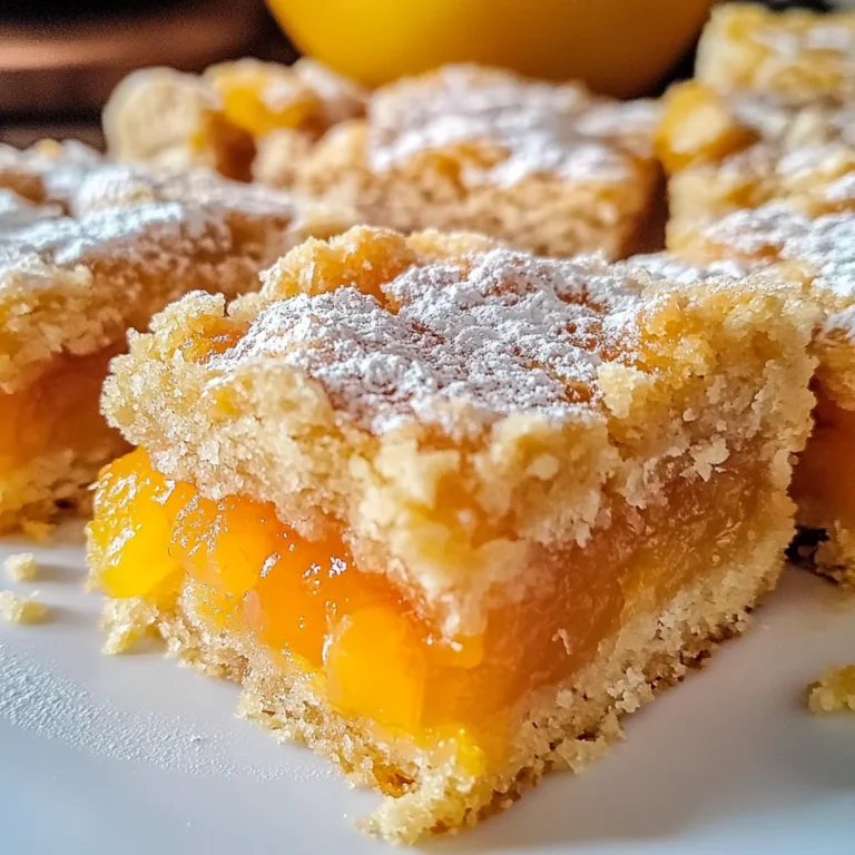 Apricot Shortbread Bars Recipe
