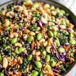 Asian Edamame Peanut Crunch Salad
