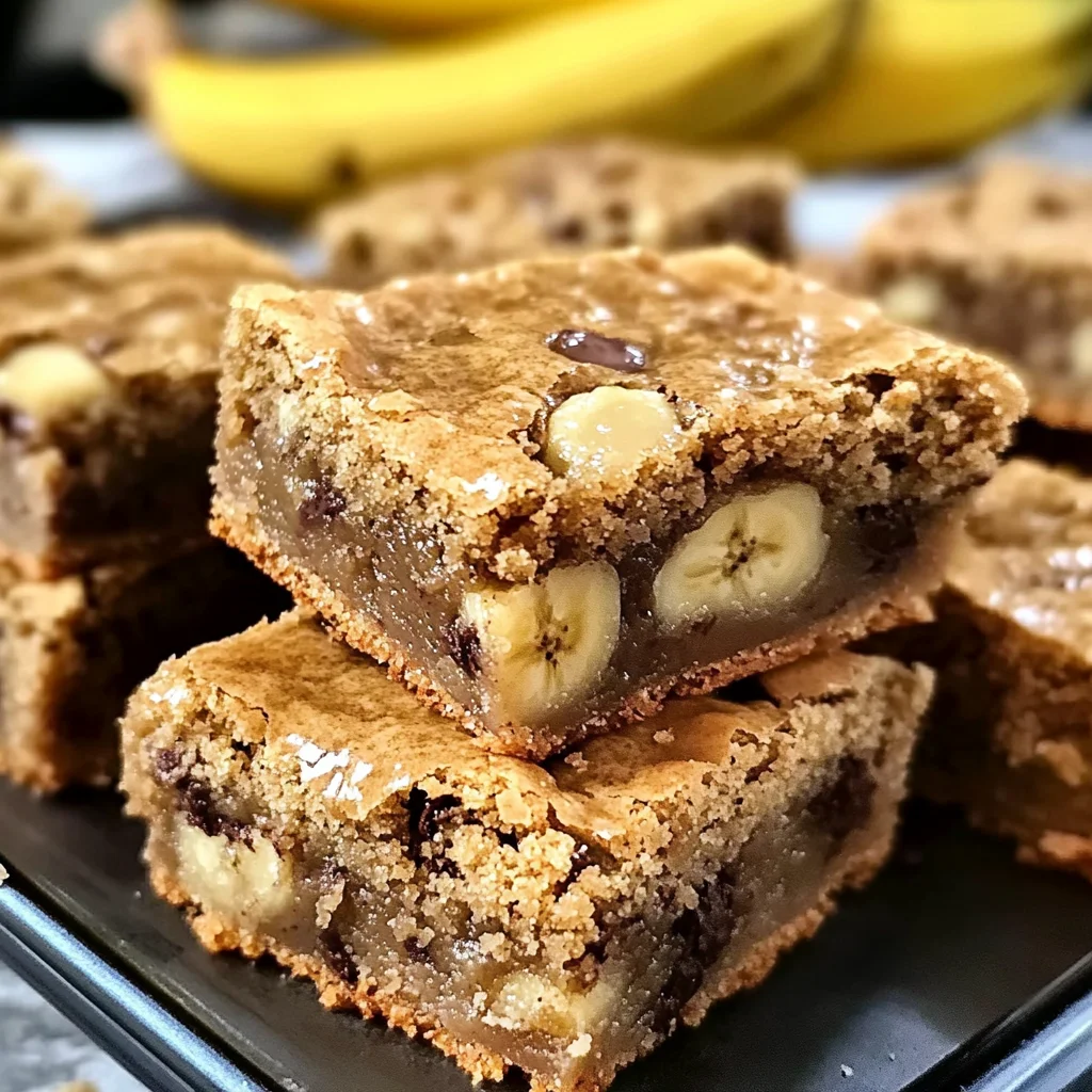 Banana Blondies: 7 Simple Banana Dessert Recipes to Love