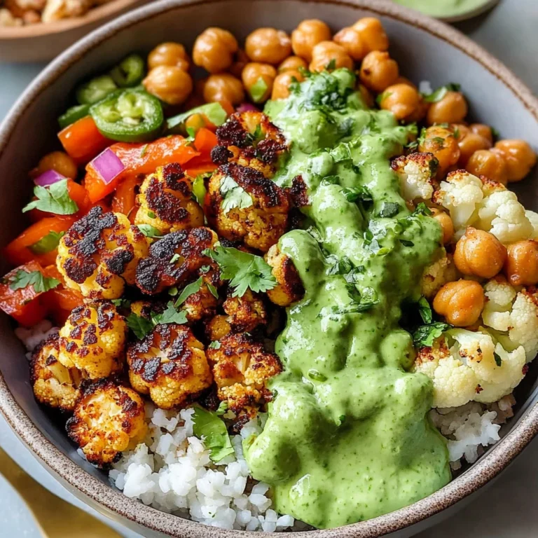 Cauliflower Shawarma Bowls