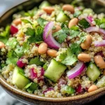 Cilantro Lime Quinoa Salad