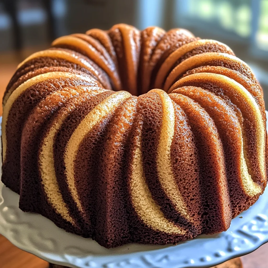 Cinnamon Swirl Bundt Cake