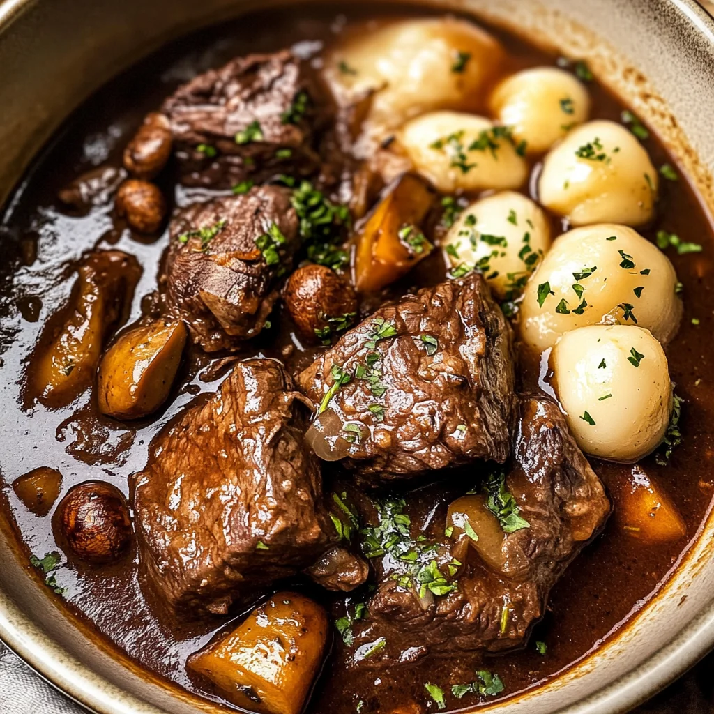 Classic Beef Bourguignon Recipe