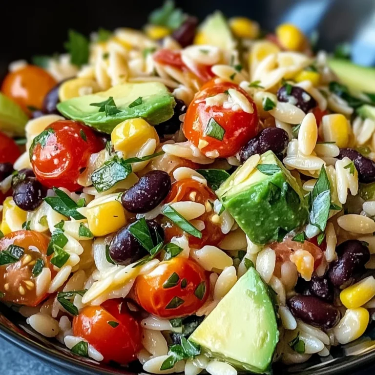 Cowboy Orzo Salad