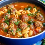 Creamy Italian Meatball Soup