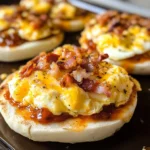 English Muffin Breakfast Pizzas