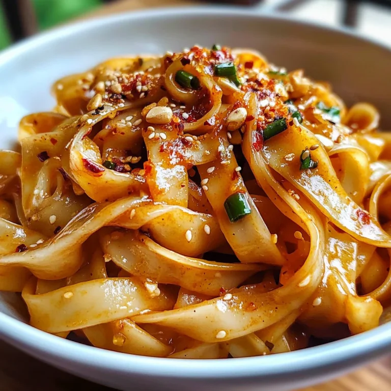 Garlic Chili Oil Noodles