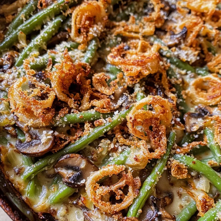 Homemade Green Bean Casserole