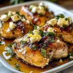 Hot Honey Feta Chicken Dish: A Deliciously Spicy and Savory Recipe