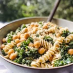 Kale Caesar Pasta Salad