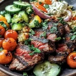 Mediterranean Steak Bowls: An Amazing Ultimate Dinner Recipe