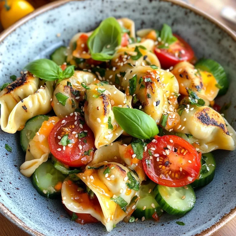 Potsticker Salad (Dumpling Salad)