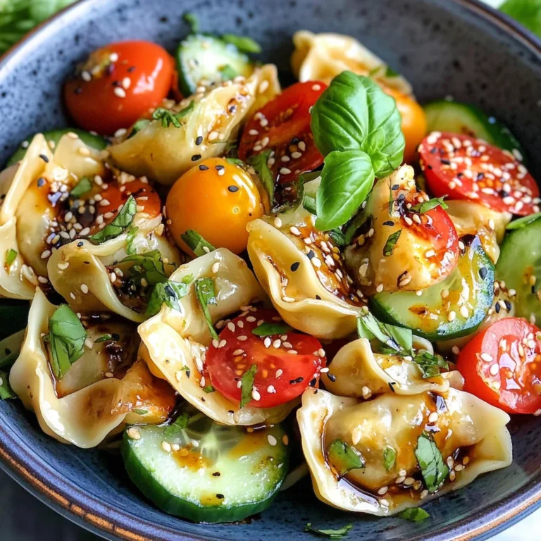 Potsticker Salad (Dumpling Salad)