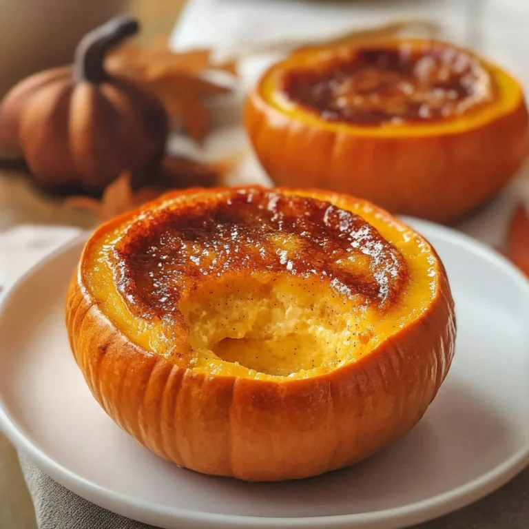 Pumpkin Spice Crème Brûlée