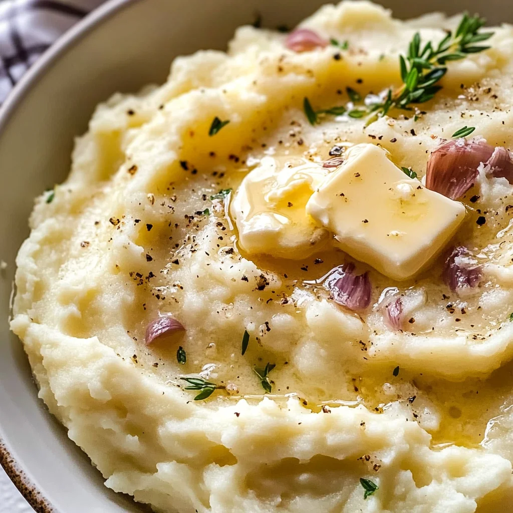 Roasted Garlic Mashed Potatoes