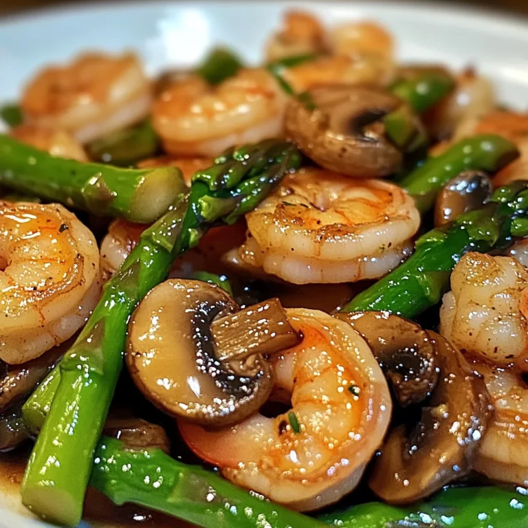 Shrimp and Asparagus Stir-Fry with Mushrooms: An Amazing Ultimate Recipe