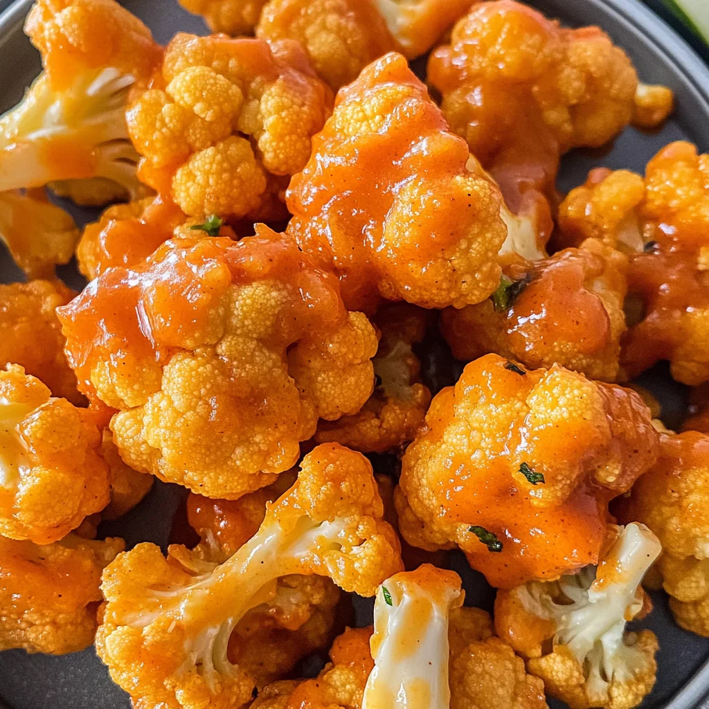 Air Fryer Buffalo Cauliflower Recipe
