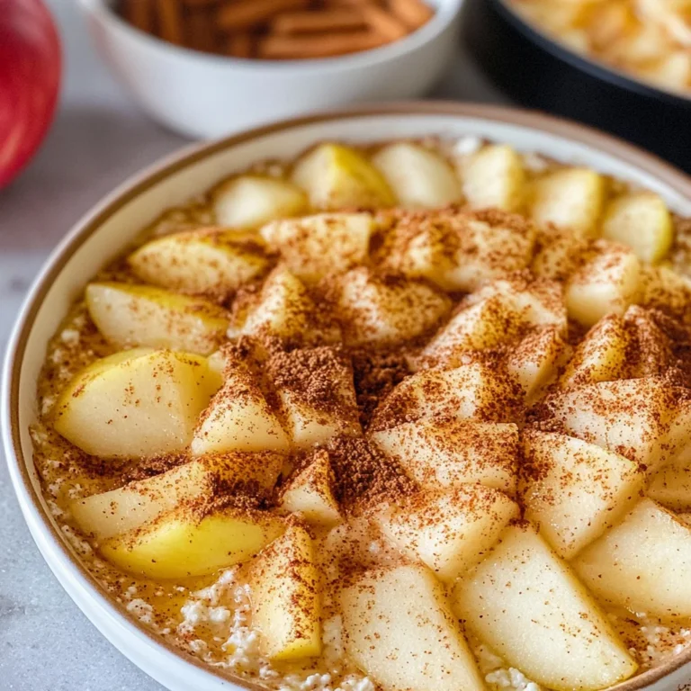 Apple Cinnamon Cottage Cheese Bake
