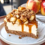 Apple Crisp Cheesecake