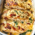 Baked Tuscan Chicken Casserole