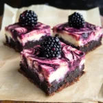 Blackberry Cheesecake Brownies