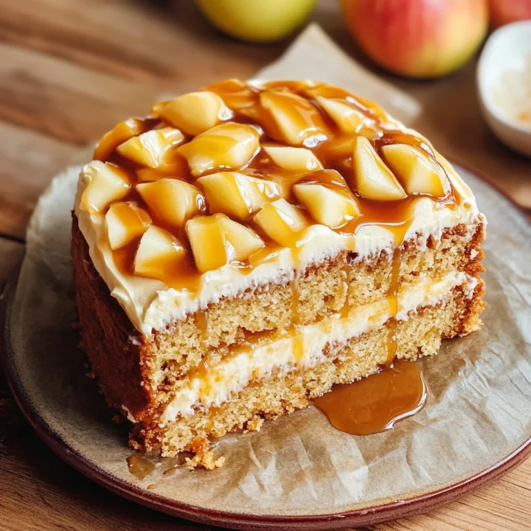 Caramel Apple Cake