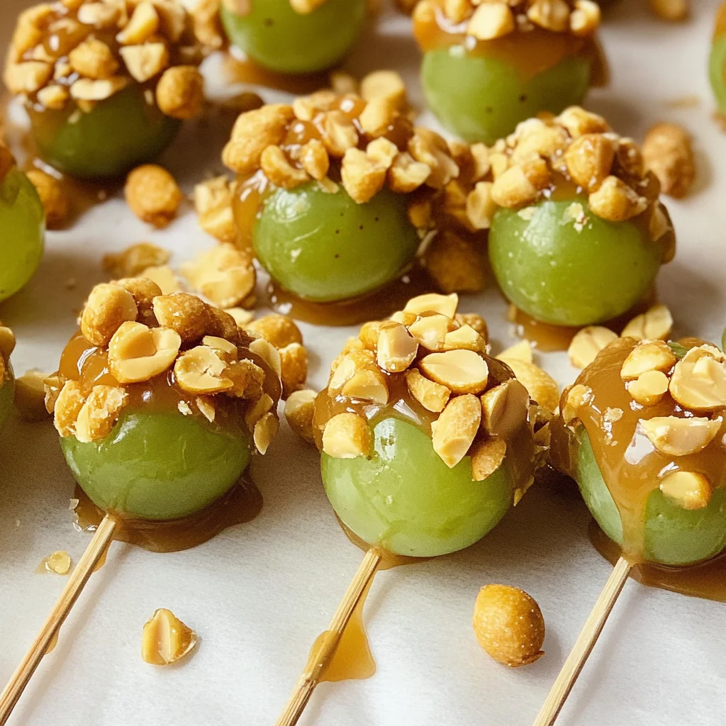 Caramel Apple Grapes