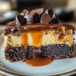 Caramel Brownie Cheesecake