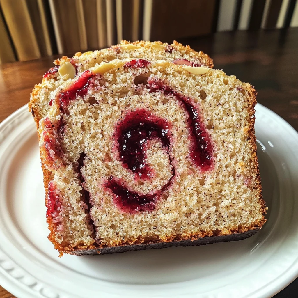 Cherry Almond Poppyseed Quick Bread