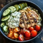 Chicken Tzatziki Bowls
