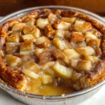 Cinnamon Roll Apple Pie