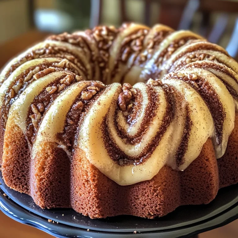 Cinnamon Swirl Bundt Cake