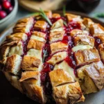 Cranberry Brie Pull-Apart Bread