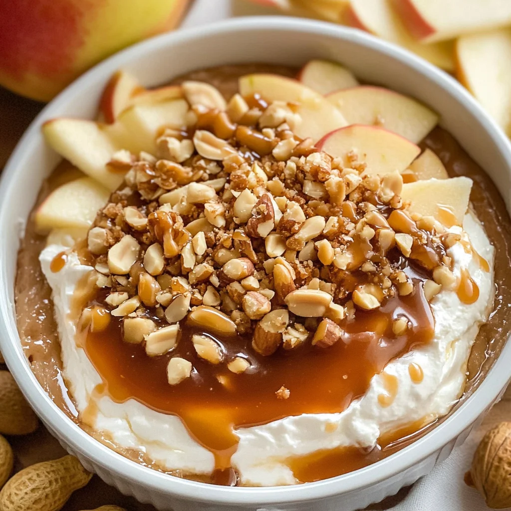 Cream Cheese Caramel Apple Dip