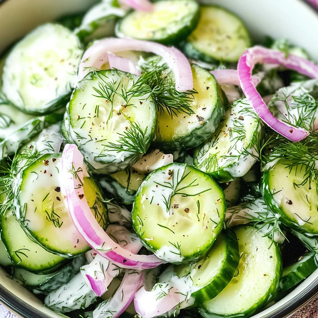 Cucumber Dill Salad
