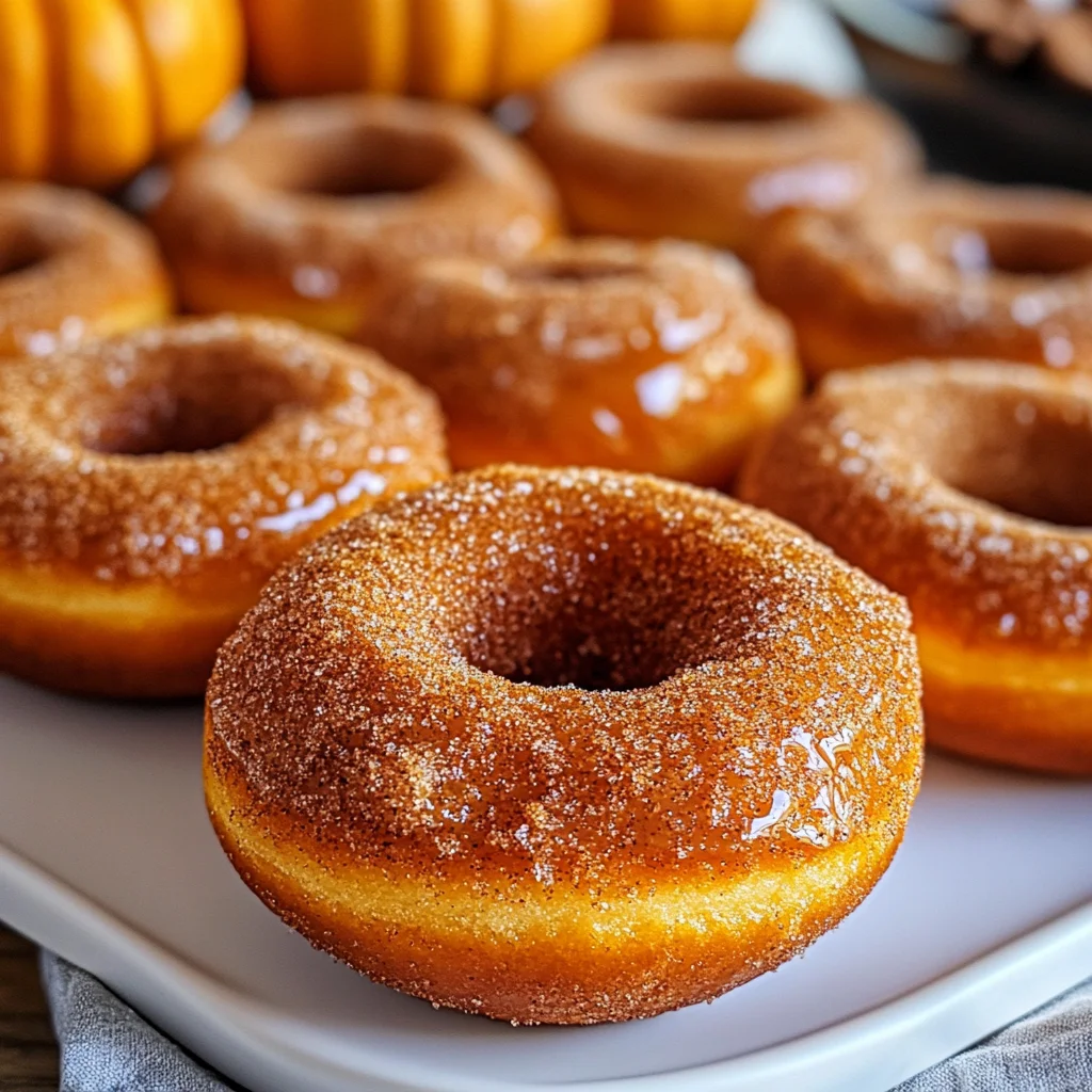 Easy Baked Pumpkin Donuts