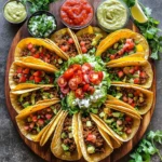 Easy Taco Recipe Dinner Board