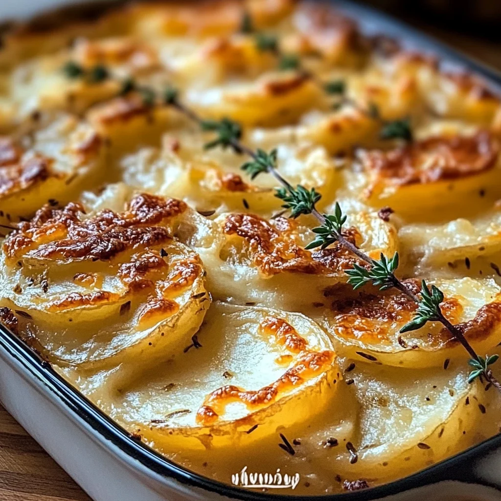 French Onion Potato Bake