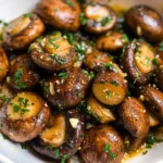 Garlic Butter Mushrooms & Onions