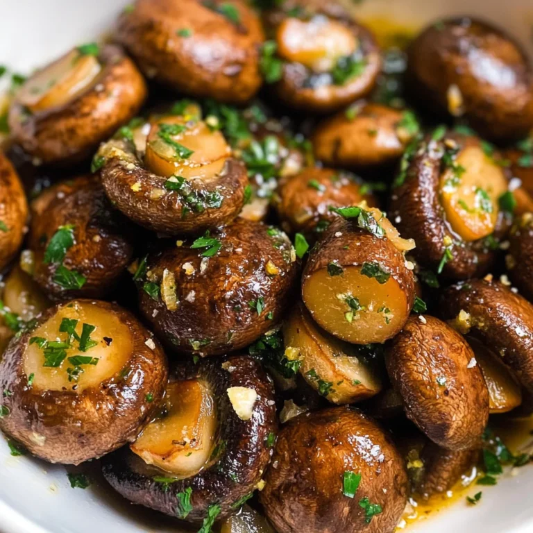 Garlic Butter Mushrooms & Onions