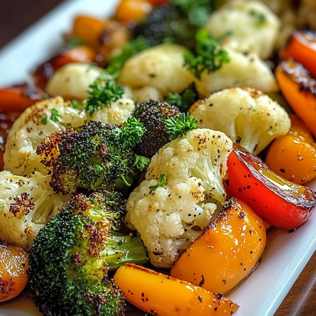 Garlic Roasted Vegetables